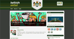 Desktop Screenshot of hattrickunited.org